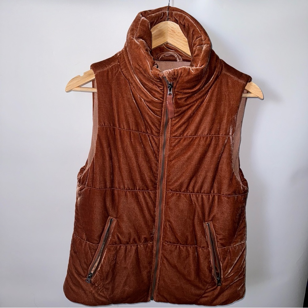 Dylan velvet puffer vest‎